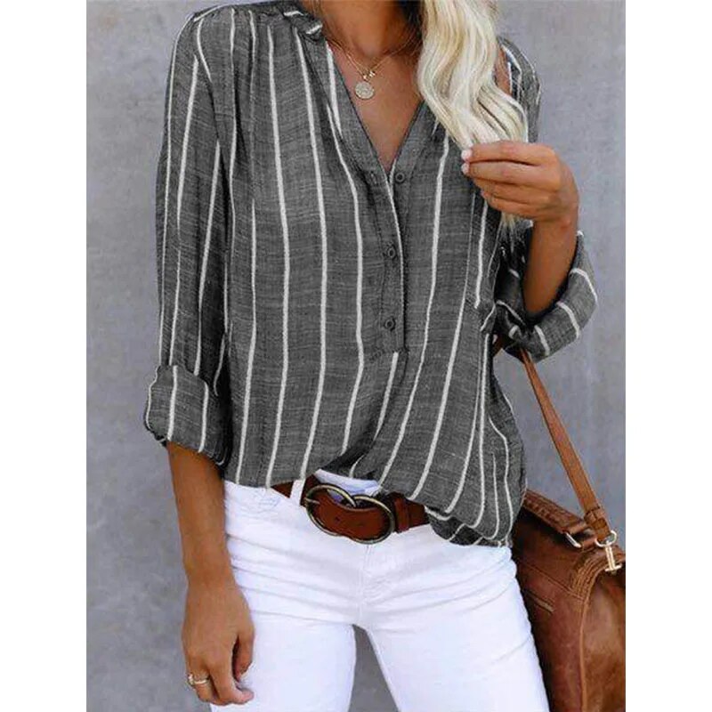 Camicie Oversize a Righe: Eleganza Primaverile