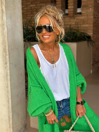 🎉 Cardigan LOVE & PEACE: Comfort, Stile e Positività! ✌️💛🌸