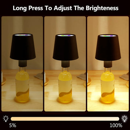 Lámpara de botella LED regulable TOUCH