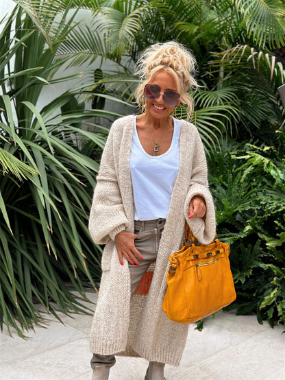 🎉 Cardigan LOVE & PEACE: Comfort, Stile e Positività! ✌️💛🌸