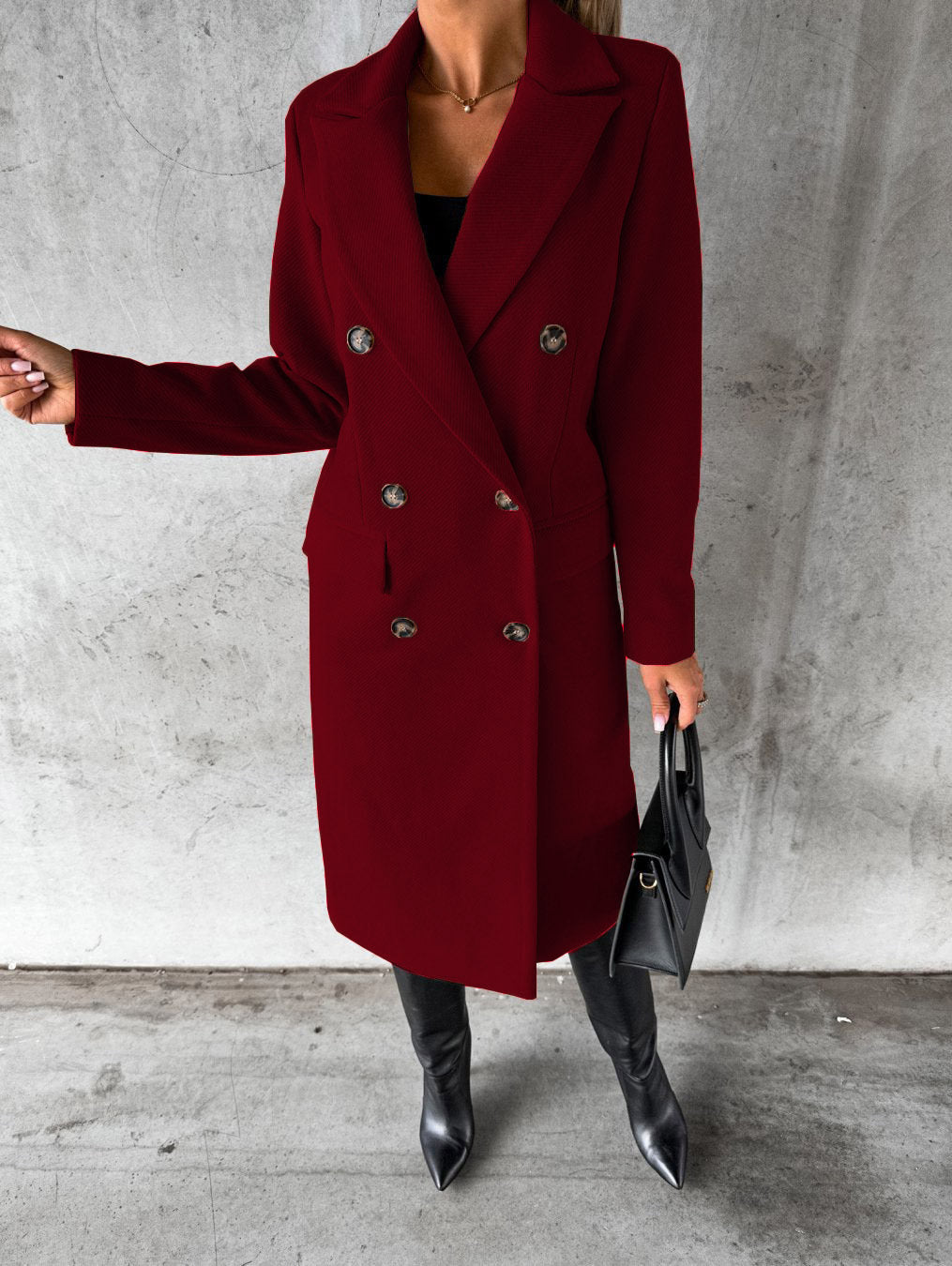 CAPPOTTO DONNA DOPPIO PETTO