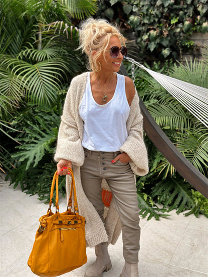 🎉 Cardigan LOVE & PEACE: Comfort, Stile e Positività! ✌️💛🌸