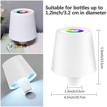 Lámpara de botella LED regulable TOUCH