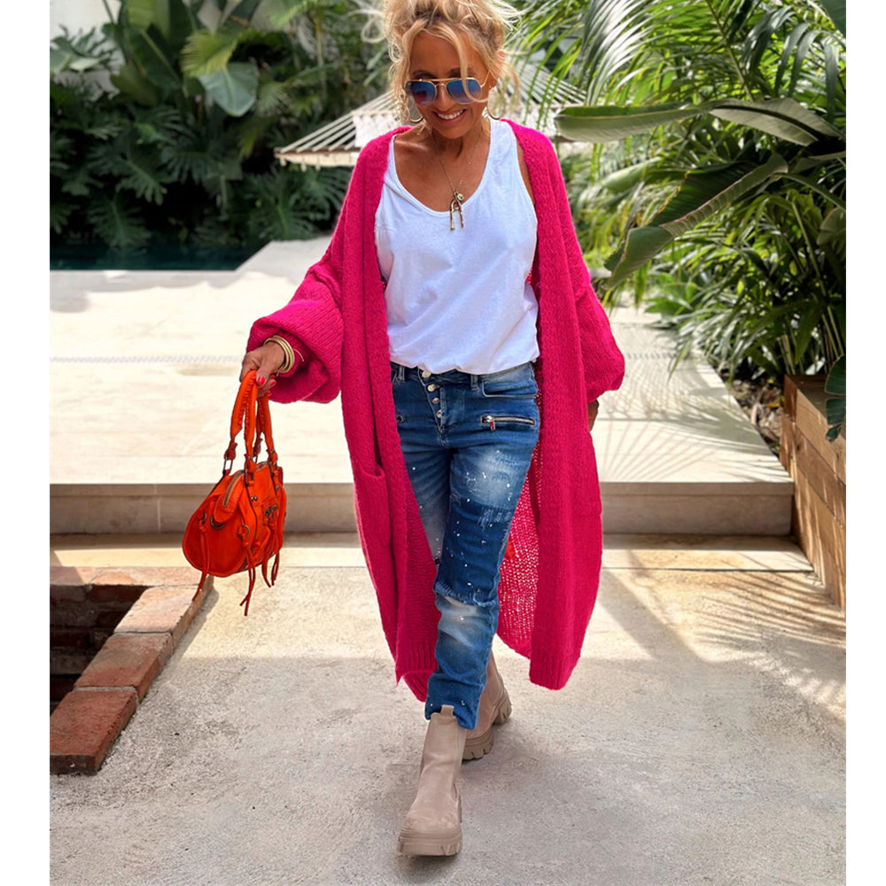 🎉 Cardigan LOVE & PEACE: Comfort, Stile e Positività! ✌️💛🌸