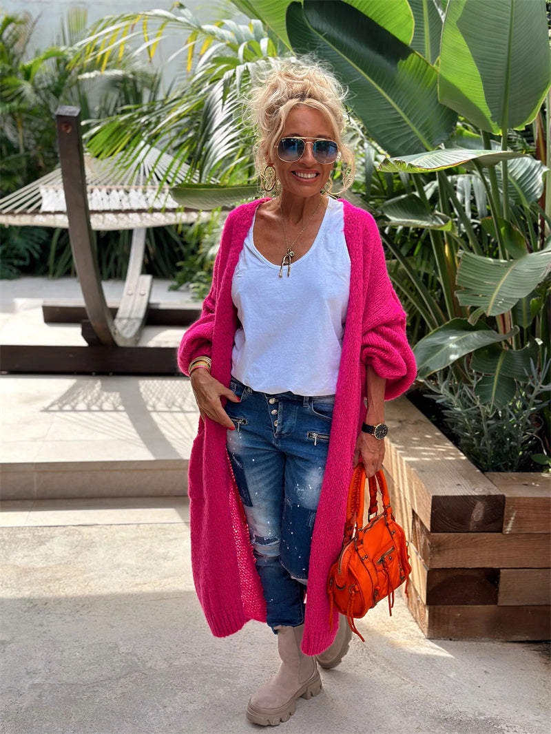 🎉 Cardigan LOVE & PEACE: Comfort, Stile e Positività! ✌️💛🌸