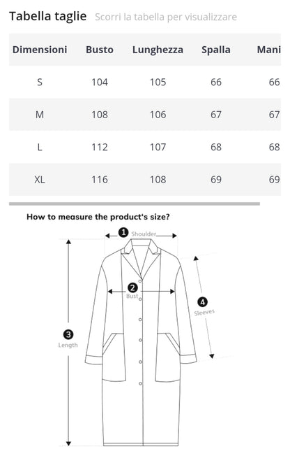 PURE® | Elegante Cappotto Lungo