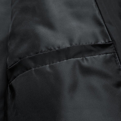 Chaqueta acolchada con cuello mao