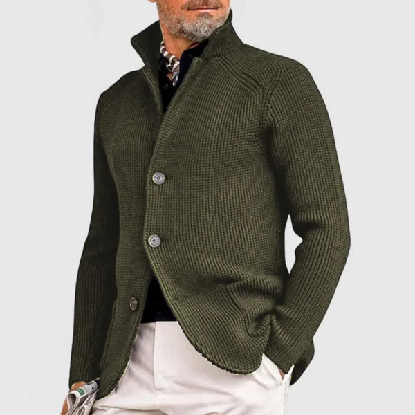SERGIO™ | Cardigan di Classe con Bottoni per l’Uomo Elegante
