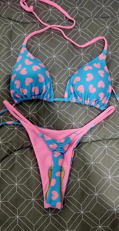 Set Costumi Fantasy: Triangolo e Perizoma Sensuale