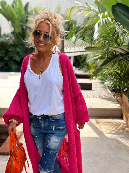 🎉 Cardigan LOVE & PEACE: Comfort, Stile e Positività! ✌️💛🌸