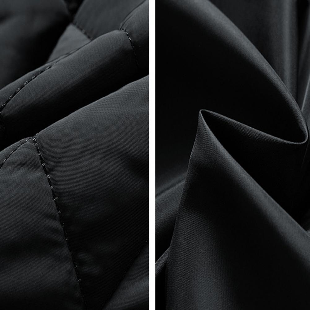 Chaqueta acolchada con cuello mao