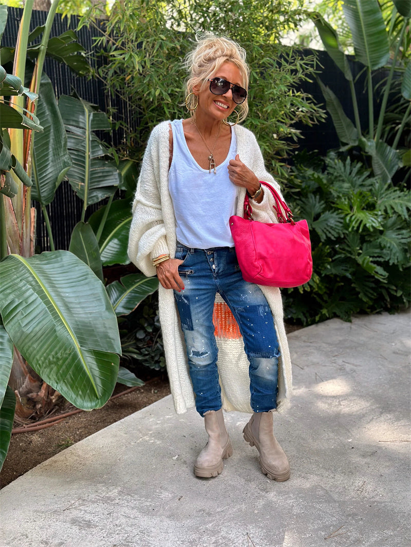 🎉 Cardigan LOVE & PEACE: Comfort, Stile e Positività! ✌️💛🌸